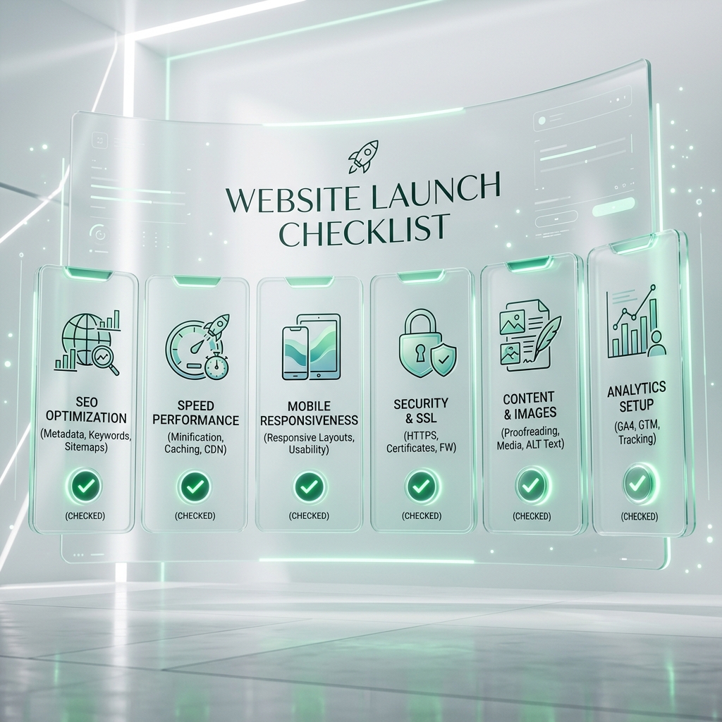 El checklist definitivo antes de lanzar tu sitio web en 2025