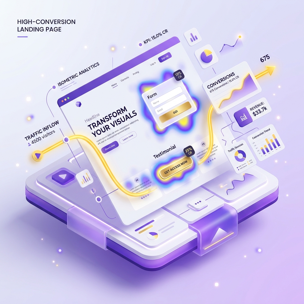 Landing pages que venden: anatomía de una página de alta conversión